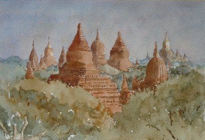 Alba a Bagan, verso Ananda da Wilson Clive