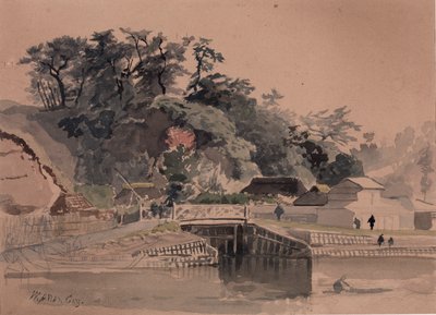 Paesaggio con ponte, metà-fine XIX secolo da Winckworth Allan Gay