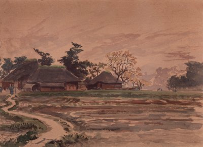 Paesaggio con case da Winckworth Allan Gay