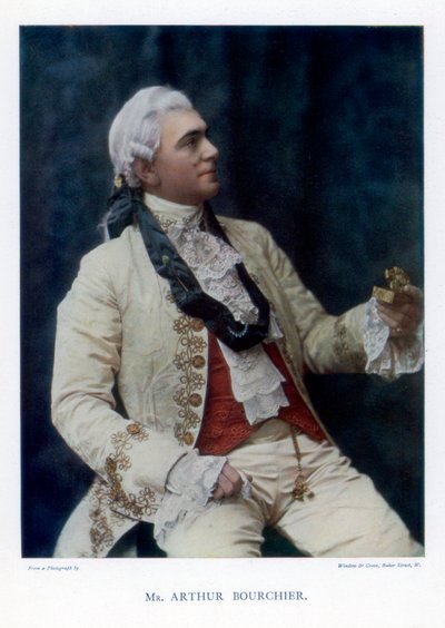 Arthur Bourchier, attore inglese da Window and Grove