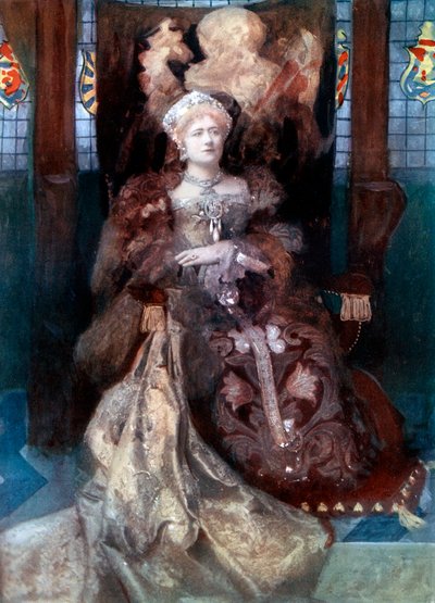 Ellen Terry in Enrico VIII da Window and Grove