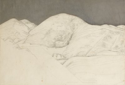 Studio di paesaggio per Santissima Trinità, c.1924 da Winifred Knights
