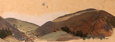 Studio di paesaggio per Santissima Trinità, c.1924 da Winifred Knights