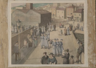 Lasciando le Fabbriche di Munizioni da Winifred Knights