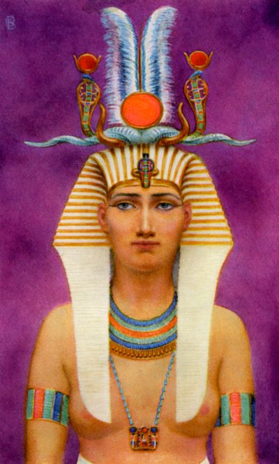 Hatshepsut, antica regina egizia della XVIII dinastia, XV secolo a.C. 1926 da Winifred Mabel Brunton