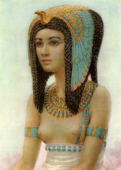Tetisheri, regina egiziana antica della XVII dinastia, XVI secolo a.C., 1926 da Winifred Mabel Brunton