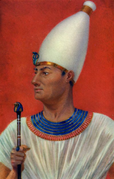 Thutmosis III, antico faraone egiziano della XVIII dinastia, XV secolo a.C. 1926 da Winifred Mabel Brunton