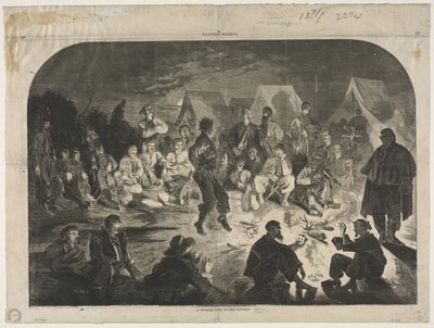 Un Bivacco sul Potomac, 1861 da Winslow Homer