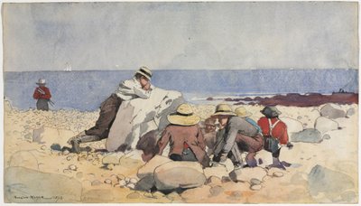 Una Clam-Bake, 1873 da Winslow Homer