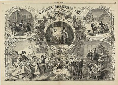 Buon Natale e felice anno nuovo da Winslow Homer