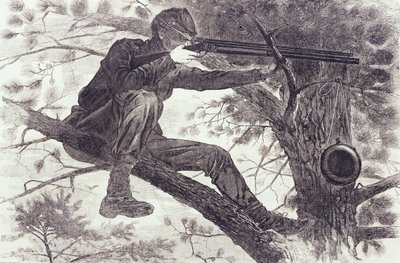 Un tiratore scelto di picchetto da Winslow Homer