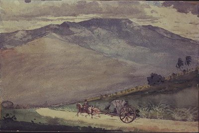 Una Volante su una strada di montagna, Cuba da Winslow Homer