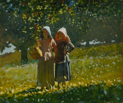 Raccolta delle mele da Winslow Homer