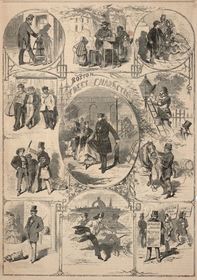 Personaggi di strada di Boston, da Ballou