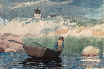 Ragazzo in Barca, Gloucester da Winslow Homer