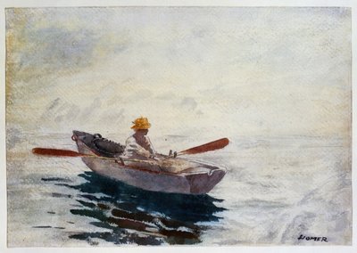 Ragazzo in una barca da Winslow Homer