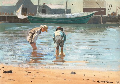 Ragazzi che guadano da Winslow Homer