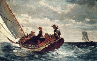 Brezza (Un vento favorevole) da Winslow Homer