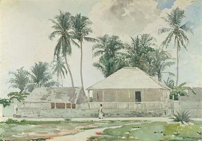 Capanni, Nassau, 1885 da Winslow Homer