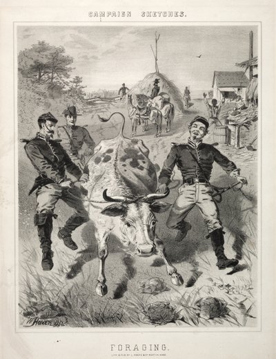 Schizzi di campagna: foraggiamento da Winslow Homer
