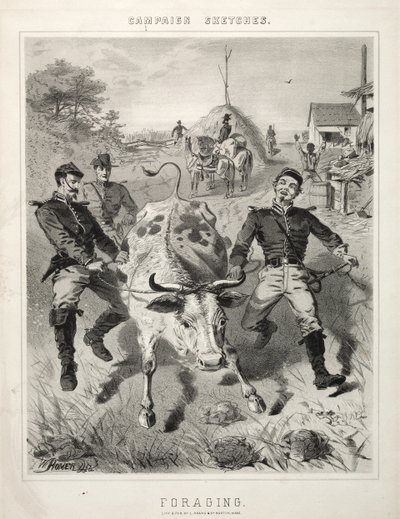 Schizzi di campagna: Foraggiamento da Winslow Homer