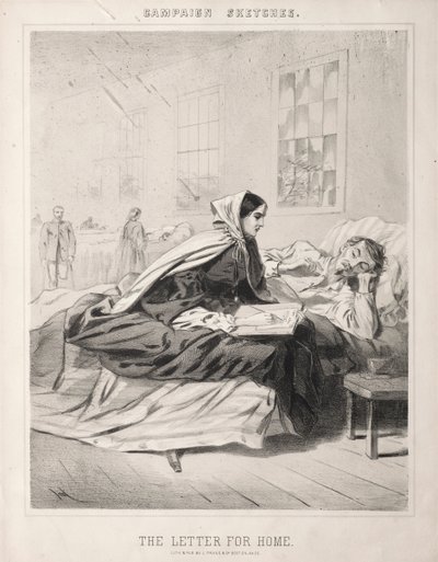Schizzi di campagna: La lettera per casa, 1863 da Winslow Homer