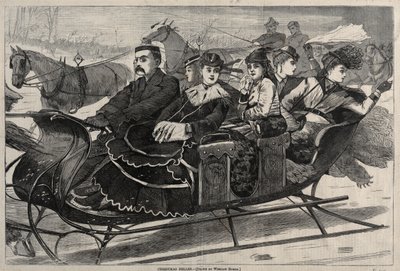 Campane di Natale, 1869 da Winslow Homer