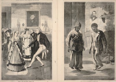 Chiusura della guerra: la vittoria di Hull, 1814/Chiusura della guerra: Babilonia è caduta, 1865, da Frank Leslie