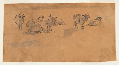 Mucche in un Pascolo da Winslow Homer