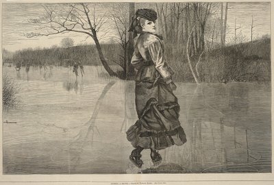 Tagliare una figura, da Ogni sabato, 4 febbraio 1871 da Winslow Homer