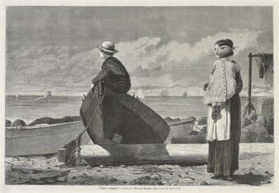 Papà sta arrivando! da Winslow Homer