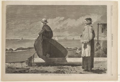 Papà sta arrivando da Winslow Homer