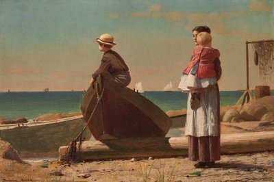Papà sta arrivando! da Winslow Homer