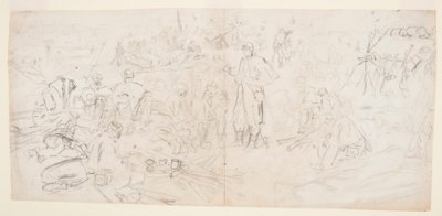Disegno, "Un accampamento dell