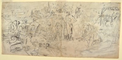Disegno, "Un accampamento dell