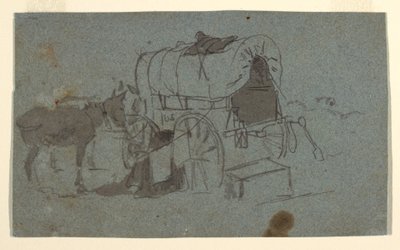 Disegno, un carro dell