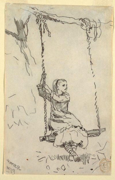 Disegno, Ragazza sull