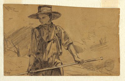 Disegno, Fienagione, 1864 ca. da Winslow Homer