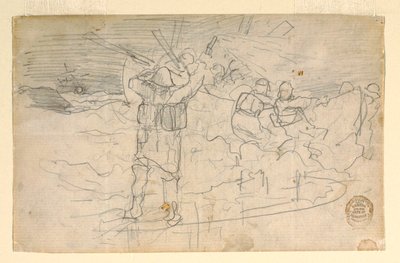 Disegno, Luce rossa, probabilmente 1883 da Winslow Homer