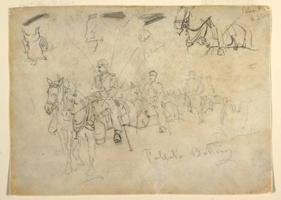 Disegno, Batteria Talbots, 1862 da Winslow Homer