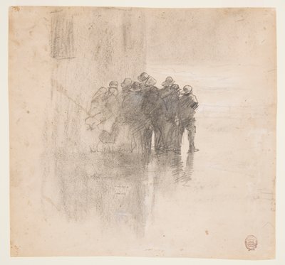 Pescatori in impermeabili, Cullercoats, Inghilterra da Winslow Homer