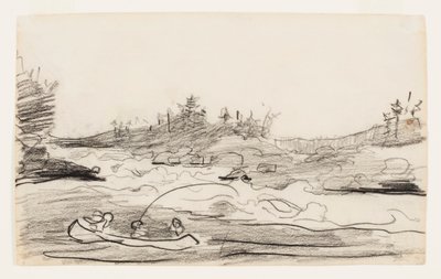 Pescatori nelle rapide da Winslow Homer