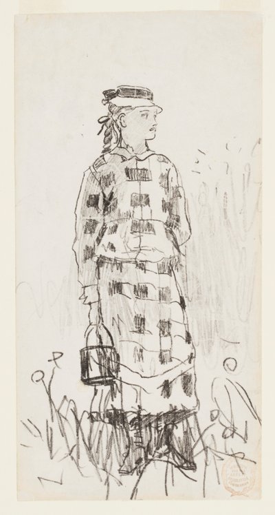 Ragazza con un secchio da Winslow Homer