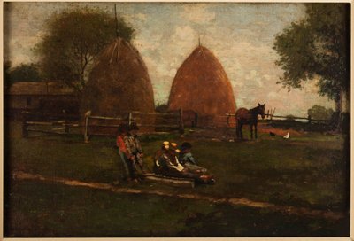 Covoni di fieno e bambini da Winslow Homer