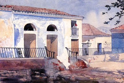 Casa a Santiago, Cuba, c.1885 da Winslow Homer
