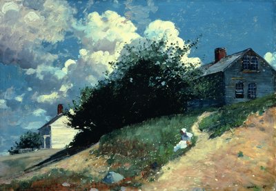 Case su una collina da Winslow Homer