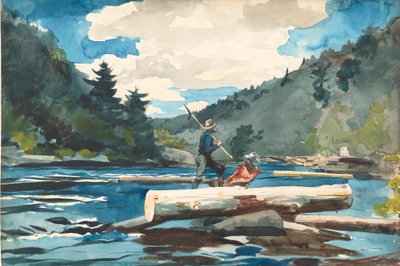 Hudson River - Disboscamento, 1892 da Winslow Homer