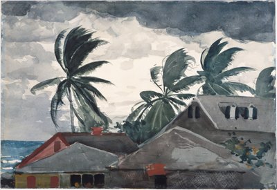 Uragano, Bahamas da Winslow Homer