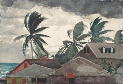 Uragano, Bahamas, 1898 da Winslow Homer