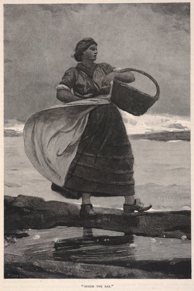 Inside the Bar, da The Century Magazine, novembre 1883 da Winslow Homer